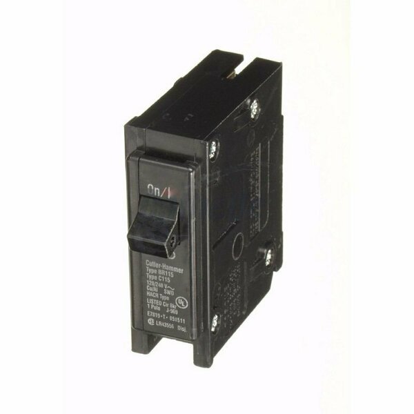 American Imaginations Circuit Breaker, BR Series 15A, 1 Pole, 120/240V AC AI-36853